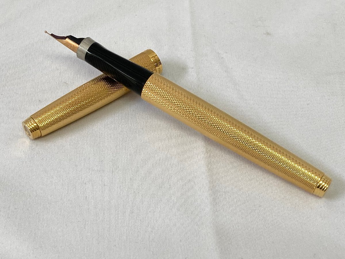 ☆PARKER パーカー 万年筆 ペン先14k刻印 ゴールドカラー 筆記 ☆PARKER パーカー 万年筆 ペン先14k刻印 ゴールドカラー 筆記