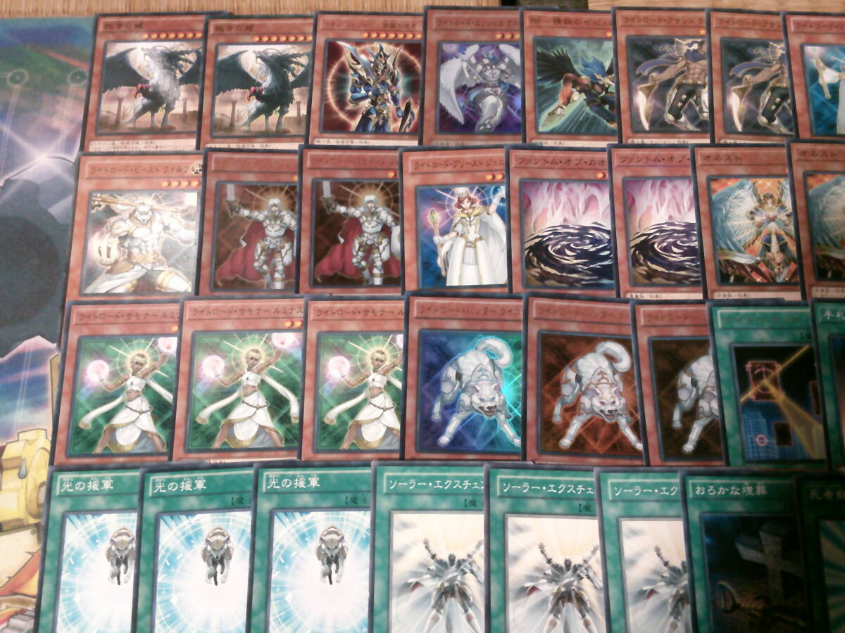 引退大量・遊戯王~構築済み! ライトロードデッキ! 40枚+9枚 引退大量・遊戯王~構築済み! ライトロードデッキ! 40枚+9枚