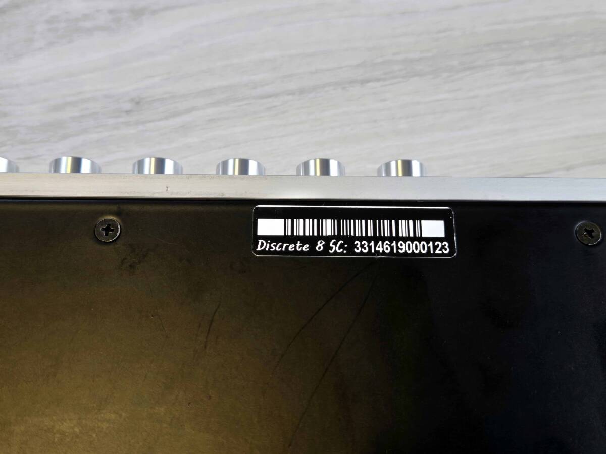 （値下処分）antelope audio DISCRETE 8 synergy core 中古品(USBオーディオインターフェース DTM PCDJにも)