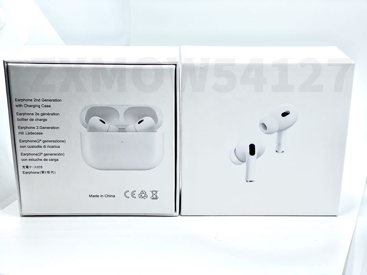 2025最新型】AirPods Pro第2世代 互換品 高音質 イヤホン TWS 2025最新型】AirPods Pro第2世代 互換品 高音質 イヤホン TWS