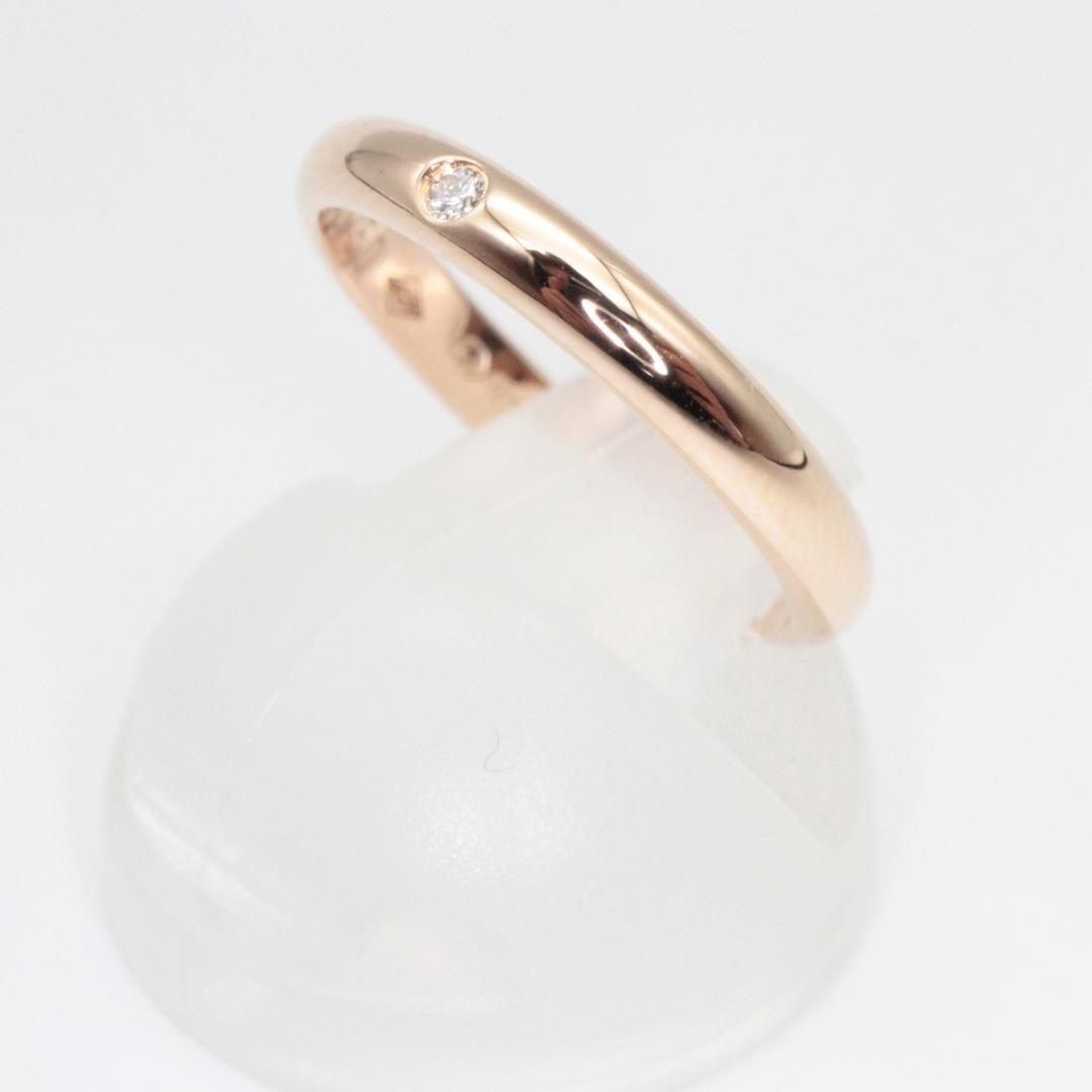 ◆◇【美品】Cartier カルティエ 1895 ウェディング バンドリング K18PG/1PD◇◆
