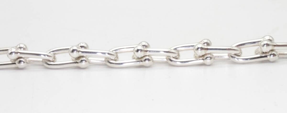 美品】Tiffany & Co ティファニー ハードウェア スモールリンク 美品】Tiffany & Co ティファニー ハードウェア スモールリンク