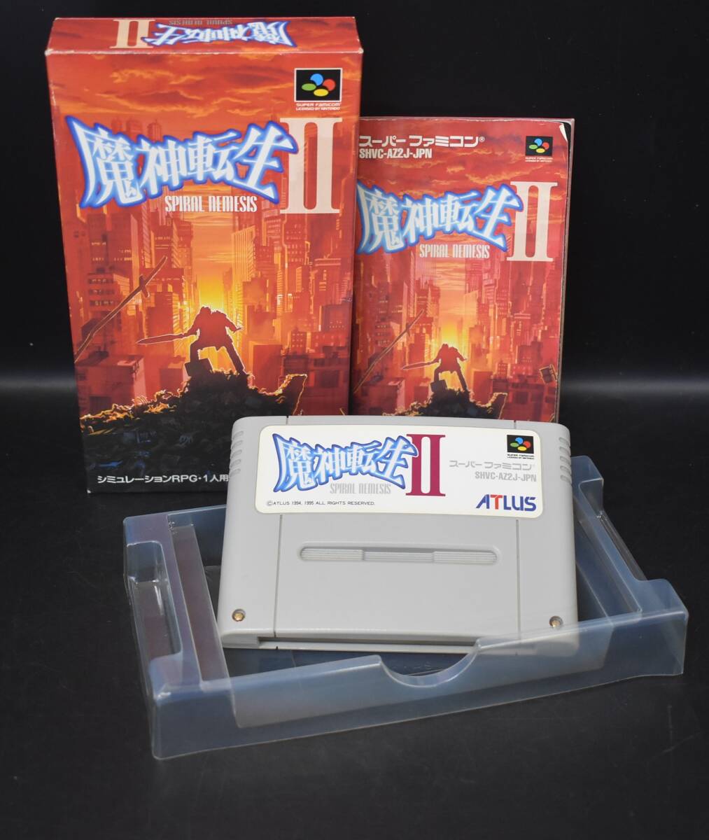 WK4-94 【現状品】 スーパーファミコン ソフト 魔神転生Ⅱ WK4-94 【現状品】 スーパーファミコン ソフト 魔神転生Ⅱ