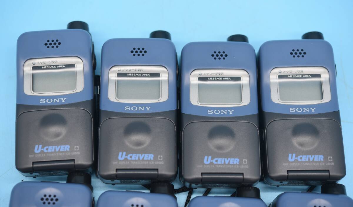 QK4-3【現状品】8点まとめ SONY ソニー ハンディ 無線機 特定小 QK4-3【現状品】8点まとめ SONY ソニー ハンディ 無線機 特定小