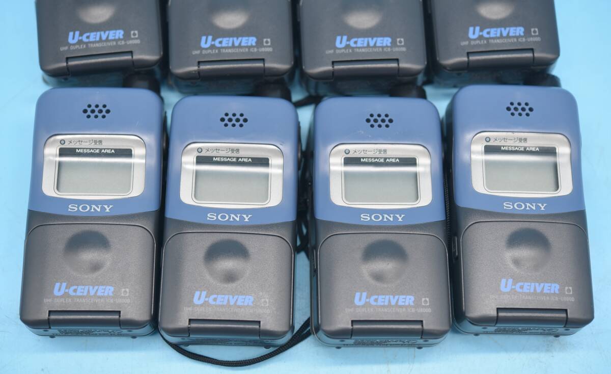 QK4-3【現状品】8点まとめ SONY ソニー ハンディ 無線機 特定小 QK4-3【現状品】8点まとめ SONY ソニー ハンディ 無線機 特定小