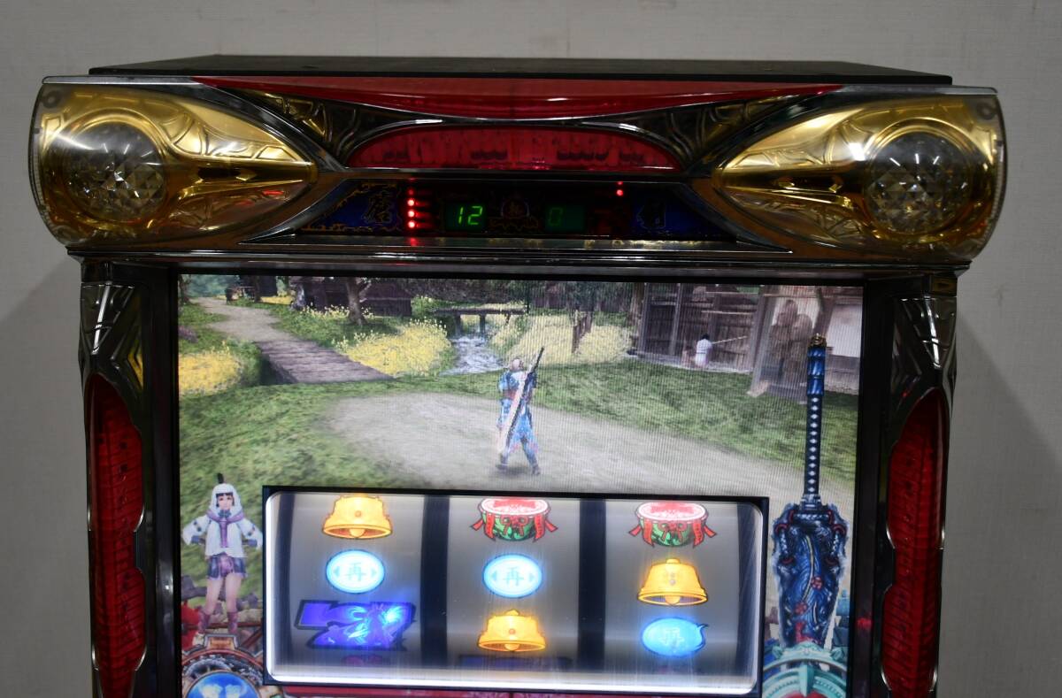 WY4-2 【現状品】 ロデオ 新鬼武者Z 茜パネル 5号機 パチスロ WY4-2 【現状品】 ロデオ 新鬼武者Z 茜パネル 5号機 パチスロ