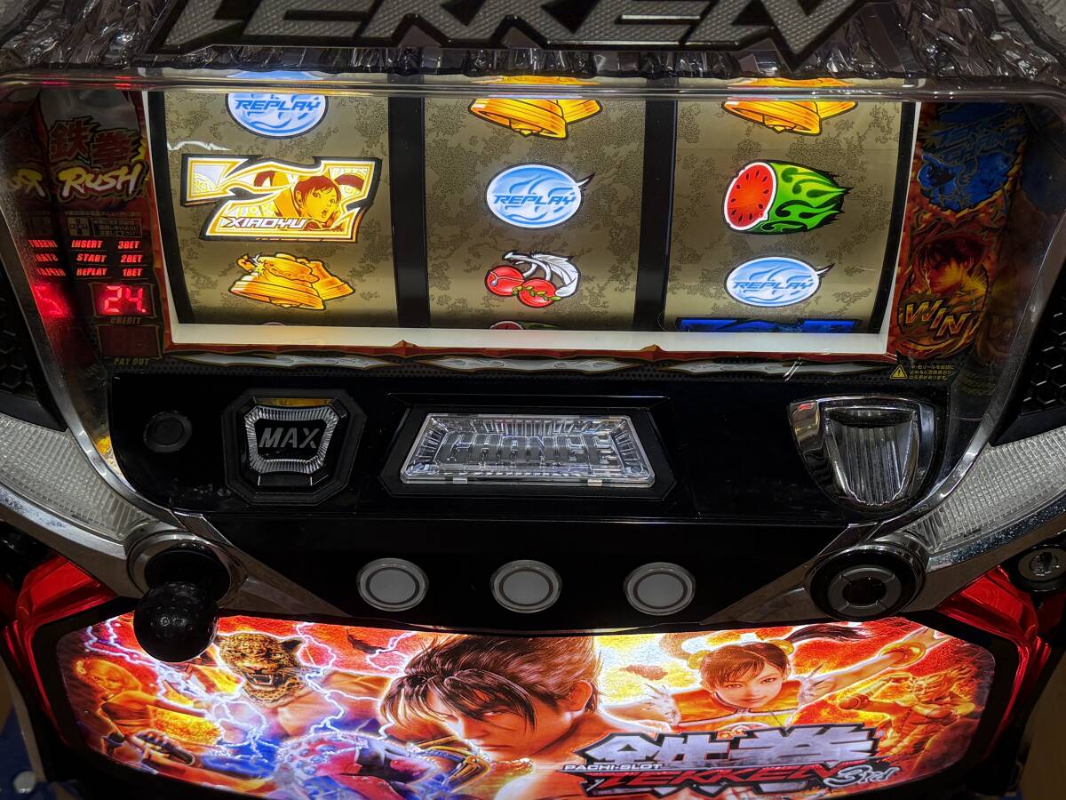 SY4-45【現状品】YAMASA 山佐 鉄拳3rd TEKKEN スロット実機 SY4-45【現状品】YAMASA 山佐 鉄拳3rd TEKKEN スロット実機
