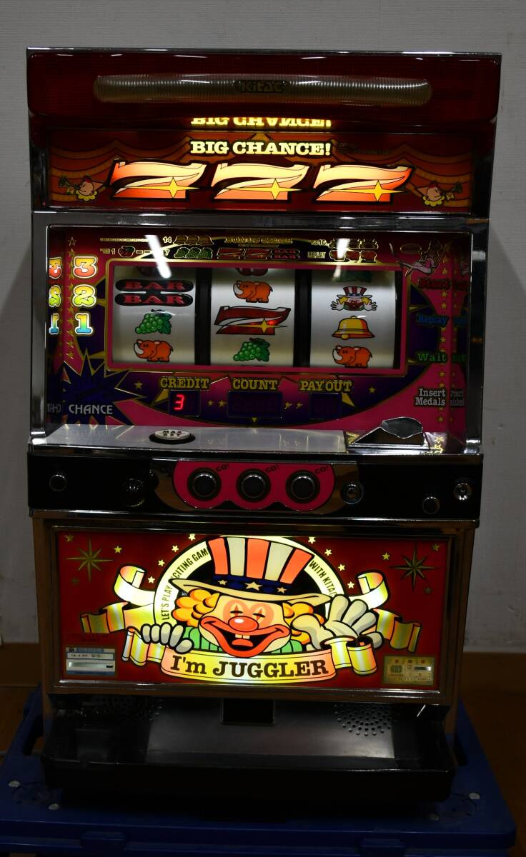 WK4-117 【現状品】北電子 アイムジャグラーEX パチスロ コイン WK4-117 【現状品】北電子 アイムジャグラーEX パチスロ コイン