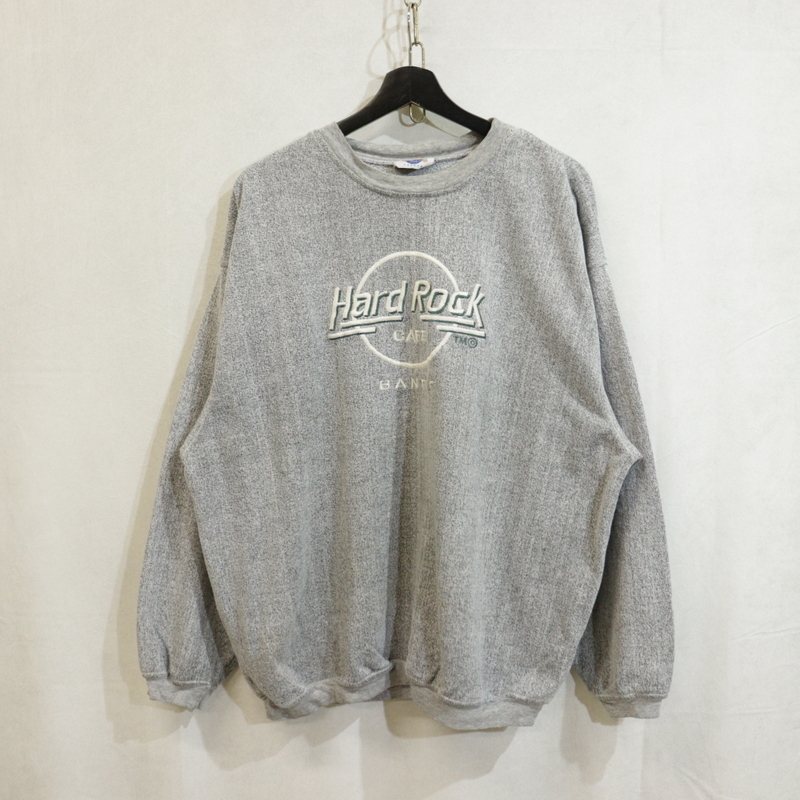 g358 90sビンテージ スウェット グレー トレーナー HardRockCAFE g358 90sビンテージ スウェット グレー トレーナー HardRockCAFE