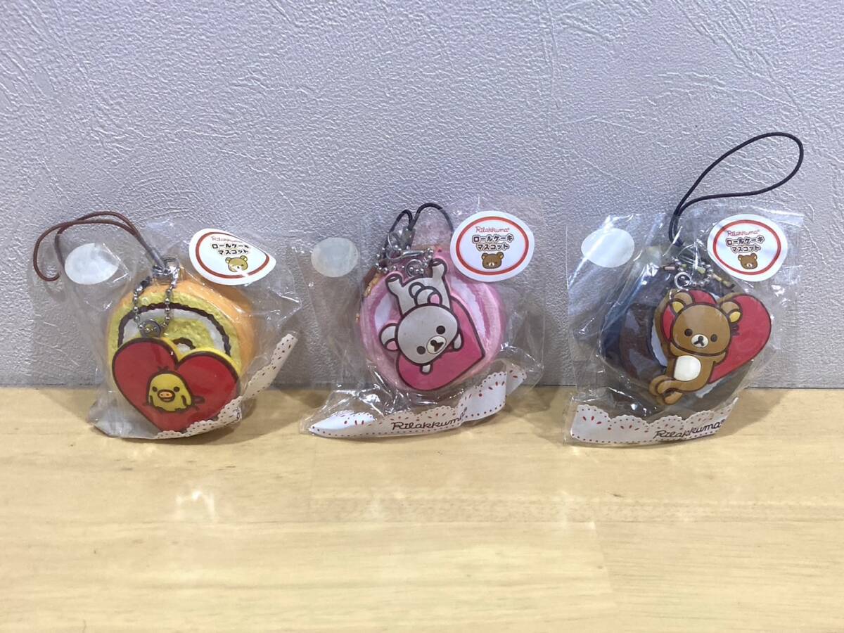 リラックマ スクイーズ ドーナツ プリン ロールケーキ リラックマ スクイーズ ドーナツ プリン ロールケーキ