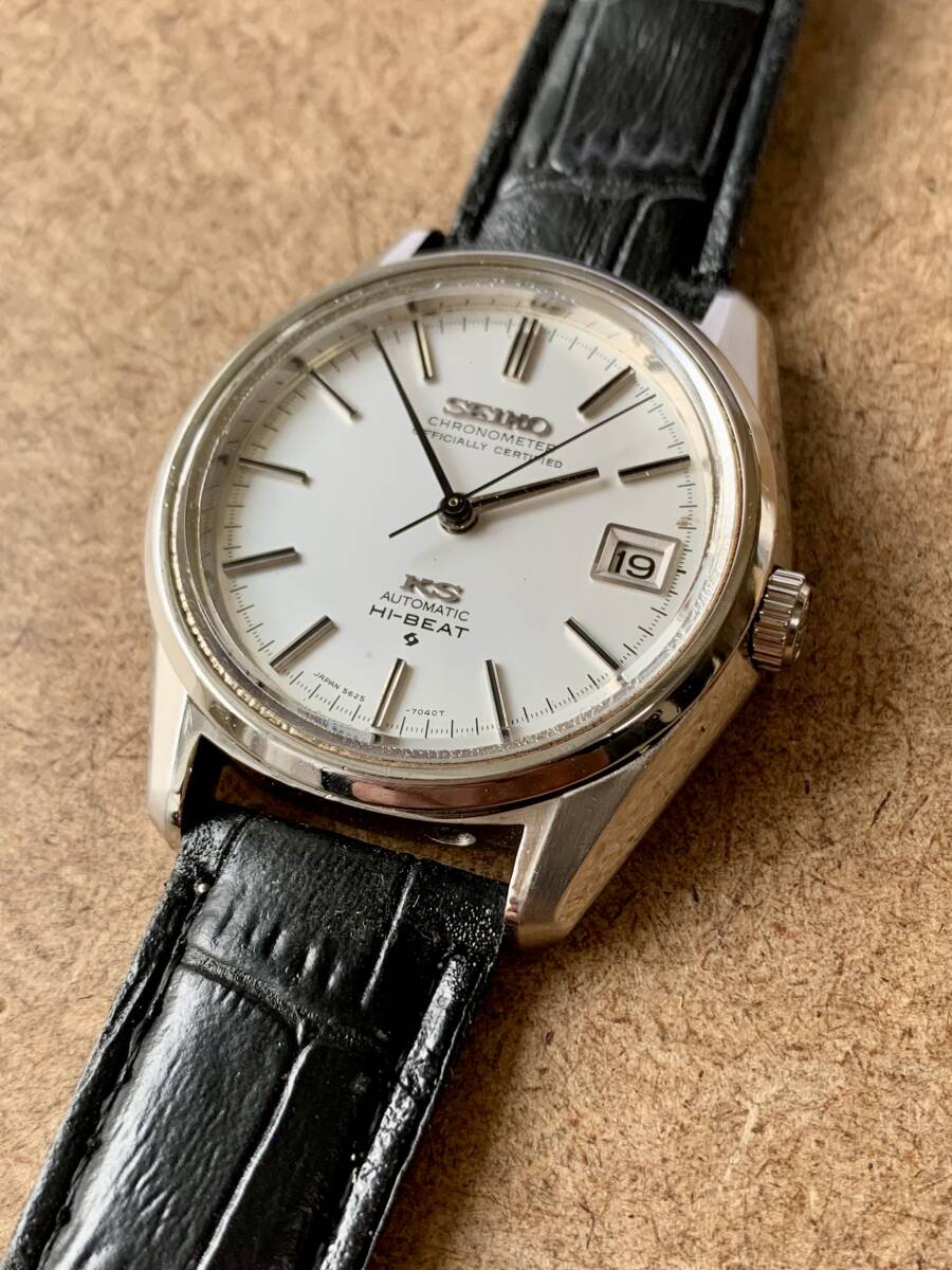 OH済み 美品】SEIKO KS キングセイコー クロノメーター OH済み 美品】SEIKO KS キングセイコー クロノメーター