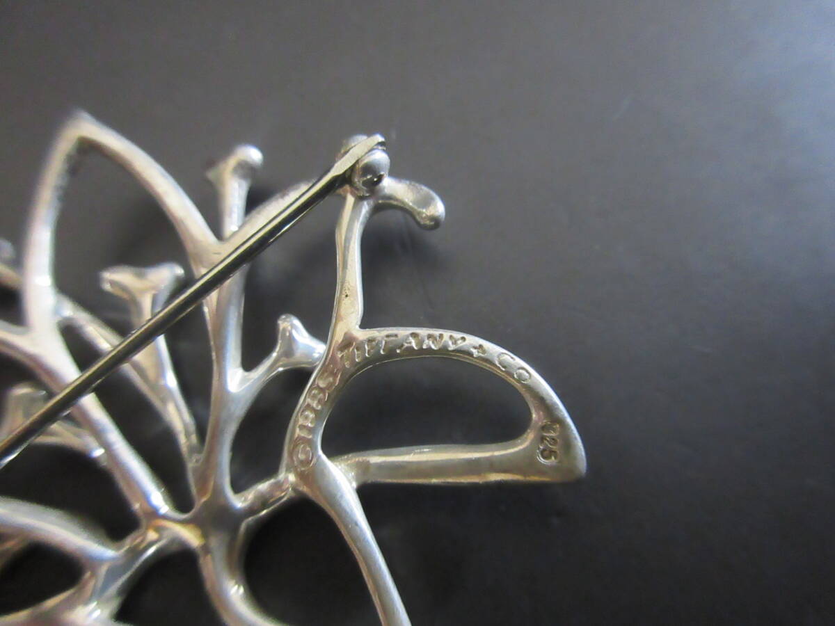 100円~【TIFFANY&Co.】ティファニー 925 刻印 フラワーモチーフ 100円~【TIFFANY&Co.】ティファニー 925 刻印 フラワーモチーフ