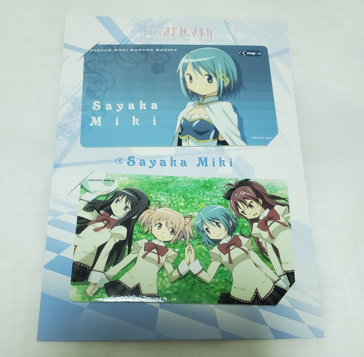 魔法少女まどか☆マギカ 美樹さやか ICカードステッカー まど 魔法少女まどか☆マギカ 美樹さやか ICカードステッカー まど