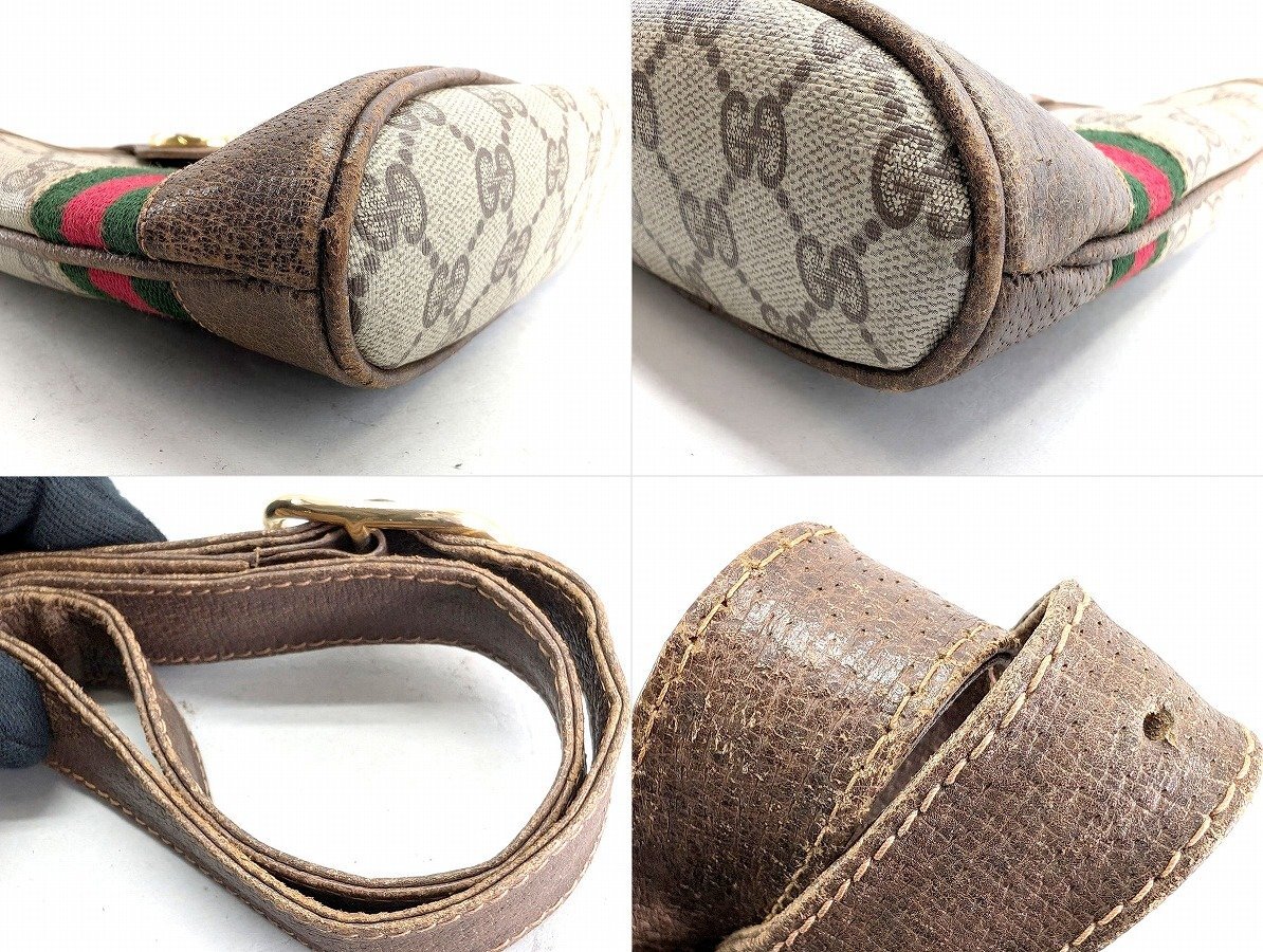 訳あり GUCCI グッチ オールドグッチ GGスプリーム インター 訳あり GUCCI グッチ オールドグッチ GGスプリーム インター