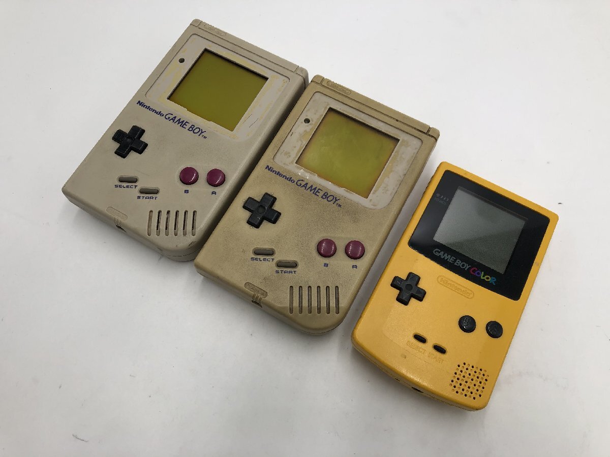 ♪△【Nintendo ニンテンドー】ゲームボーイカラー/初代 3点 ♪△【Nintendo ニンテンドー】ゲームボーイカラー/初代 3点