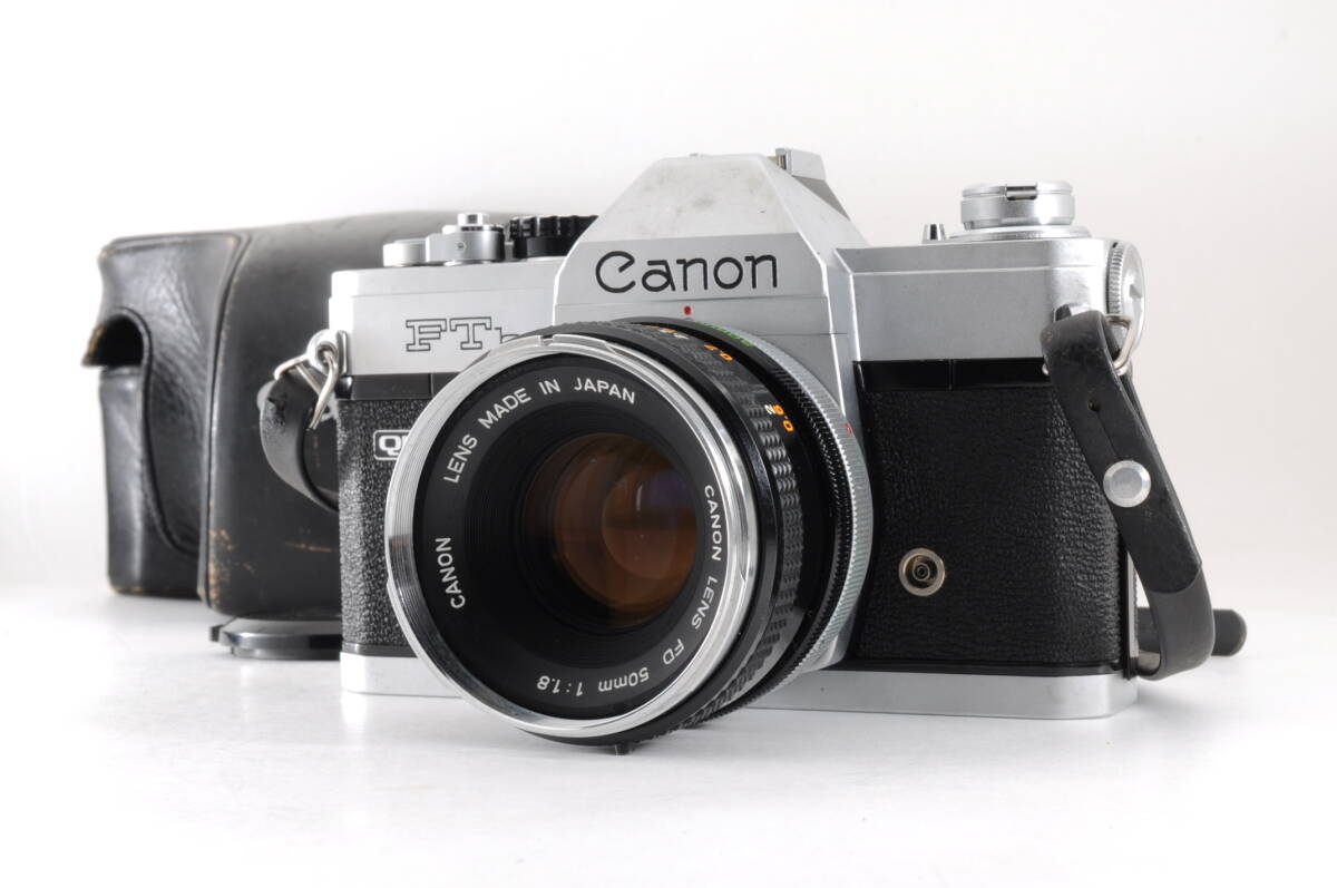 動作品 キャノン Canon FTb QL レンズ FD 50mm f1.8 MF 一眼レフ 動作品 キャノン Canon FTb QL レンズ FD 50mm f1.8 MF 一眼レフ
