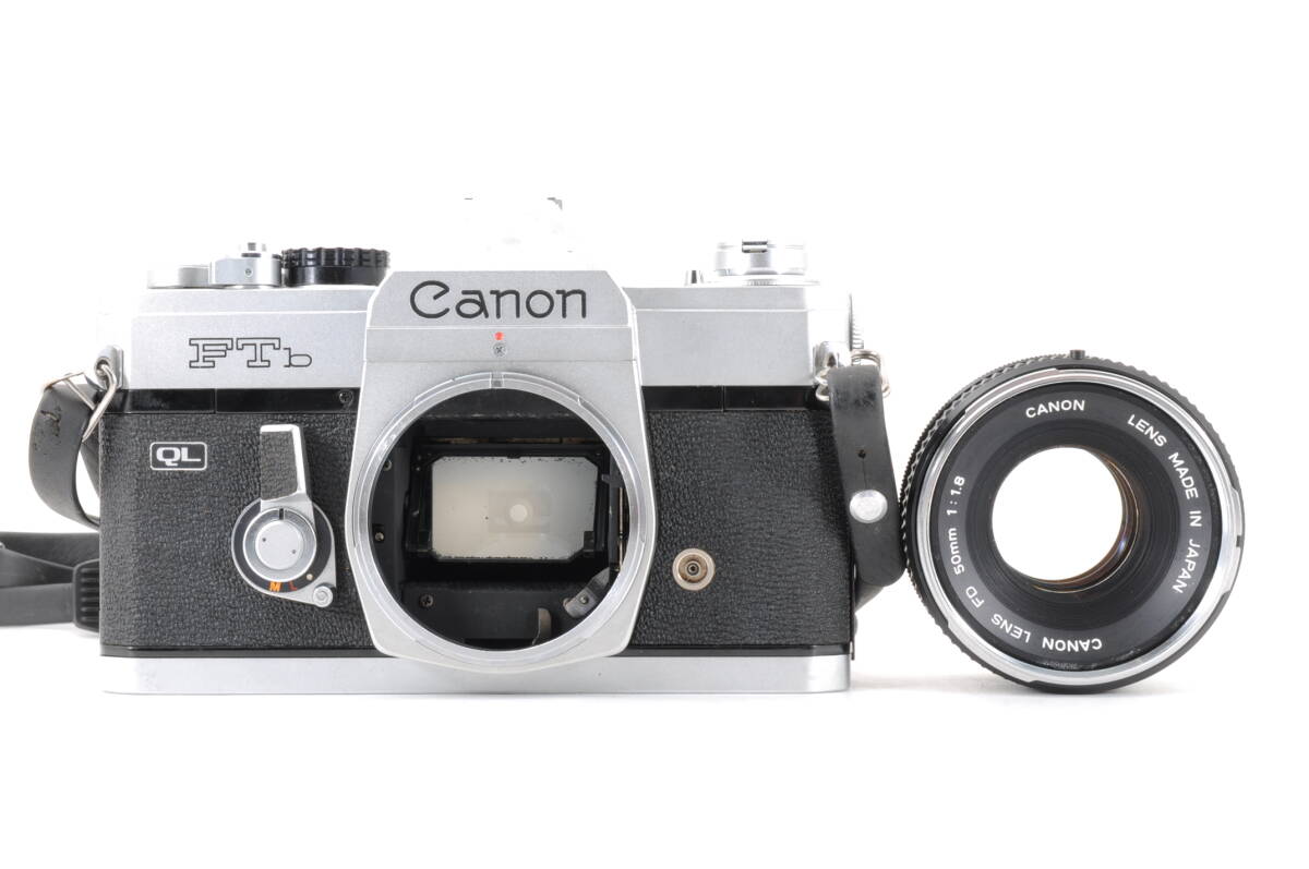 動作品 キャノン Canon FTb QL レンズ FD 50mm f1.8 MF 一眼レフ 動作品 キャノン Canon FTb QL レンズ FD 50mm f1.8 MF 一眼レフ