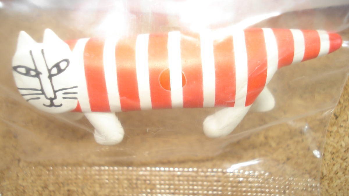 リサ・ラーソン　マイキーコレクション　vol.２「Red stripes Cat（赤）」/海洋堂・松本栄一郎//ねこ・猫//フィギュア・ミニチュア_画像5