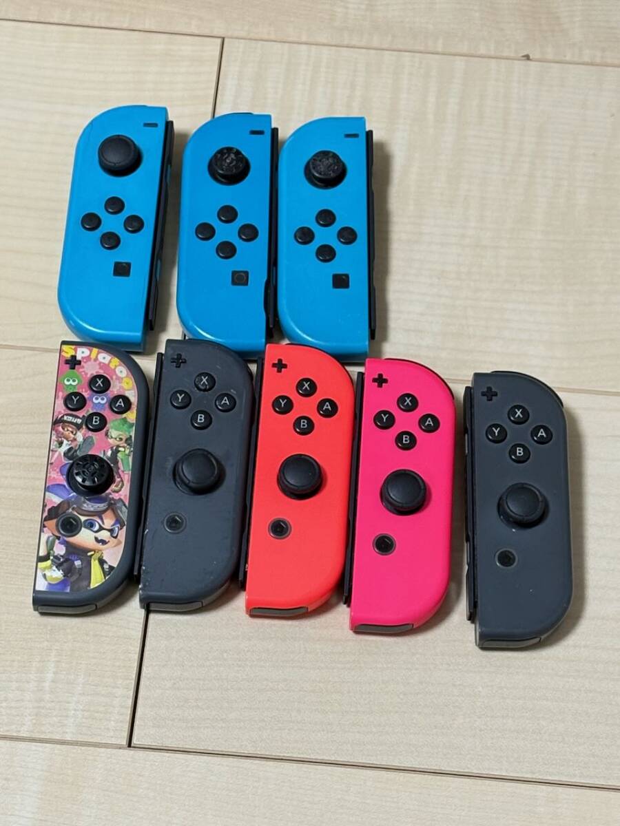 独特の上品 1円〜】【ジャンク】任天堂 スイッチ ジョイコン 8個まとめ売り ニンテンドースイッチアクセサリー