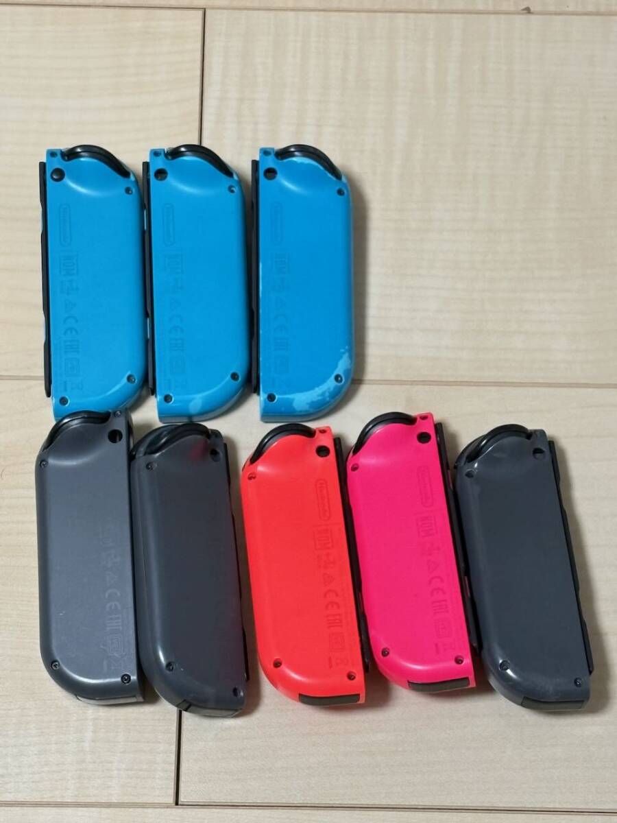 【2024新春福袋】 1円〜】【ジャンク】任天堂 スイッチ ジョイコン 8個まとめ売り ニンテンドースイッチアクセサリー