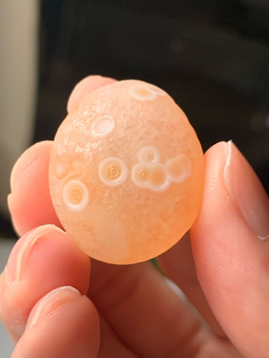 アラシャンゴビアゲート ゴビ瑪瑙 蒙古瑪瑙 チベット 天珠天眼原石翡翠オパールパワーストーンアイアゲートルチル根付鉱物標本化石!、_画像2