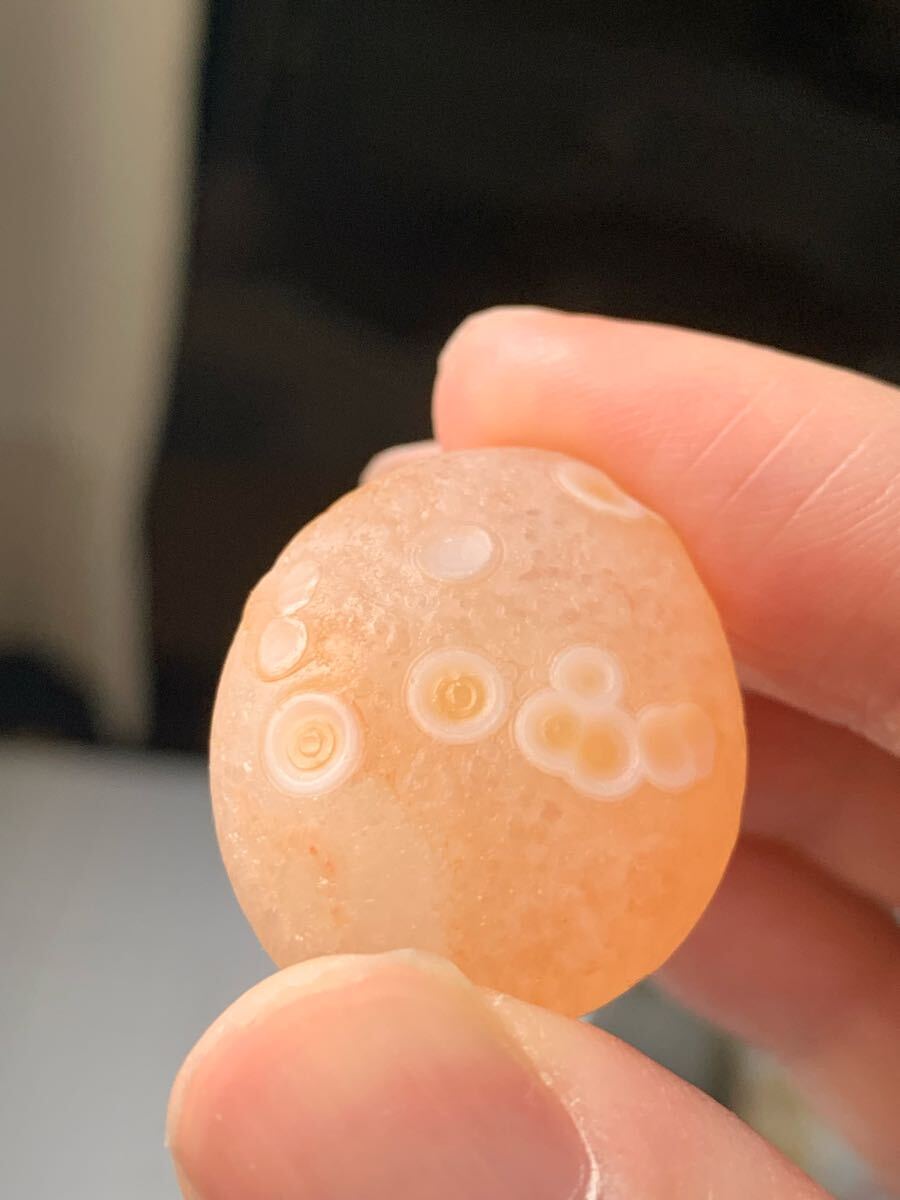 アラシャンゴビアゲート ゴビ瑪瑙 蒙古瑪瑙 チベット 天珠天眼原石翡翠オパールパワーストーンアイアゲートルチル根付鉱物標本化石!、_画像7