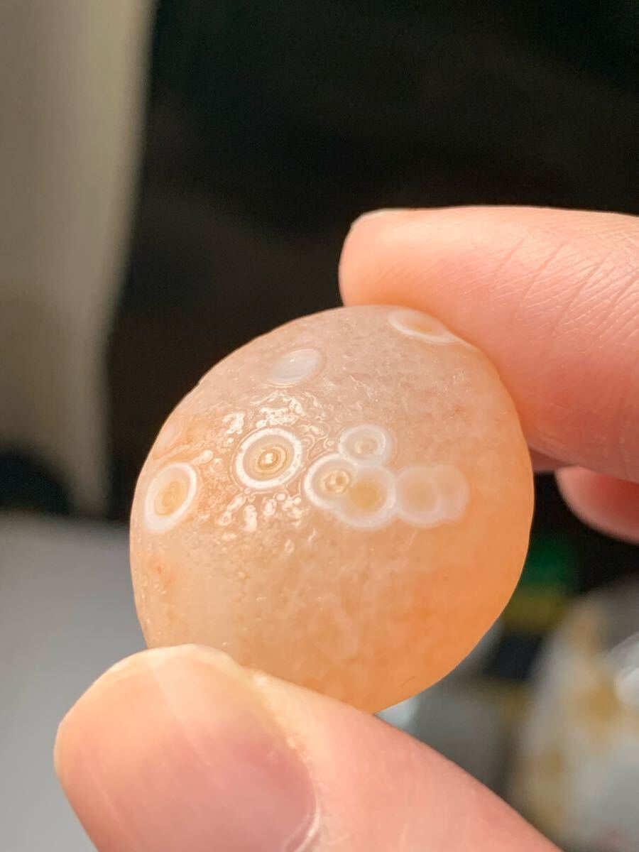 アラシャンゴビアゲート ゴビ瑪瑙 蒙古瑪瑙 チベット 天珠天眼原石翡翠オパールパワーストーンアイアゲートルチル根付鉱物標本化石!、_画像8