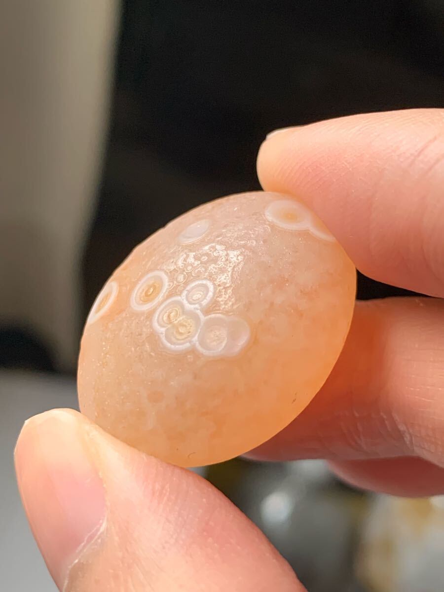 アラシャンゴビアゲート ゴビ瑪瑙 蒙古瑪瑙 チベット 天珠天眼原石翡翠オパールパワーストーンアイアゲートルチル根付鉱物標本化石!、_画像9