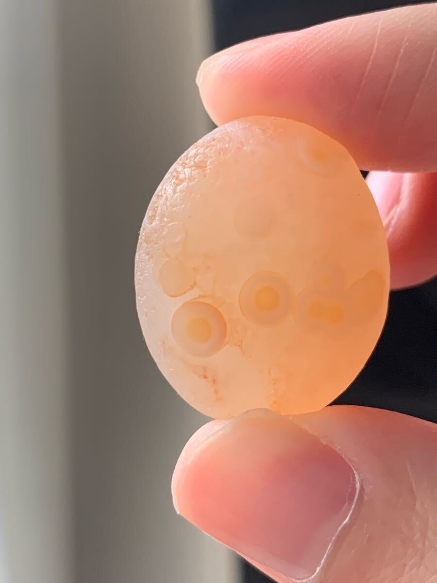 アラシャンゴビアゲート ゴビ瑪瑙 蒙古瑪瑙 チベット 天珠天眼原石翡翠オパールパワーストーンアイアゲートルチル根付鉱物標本化石!、_画像10