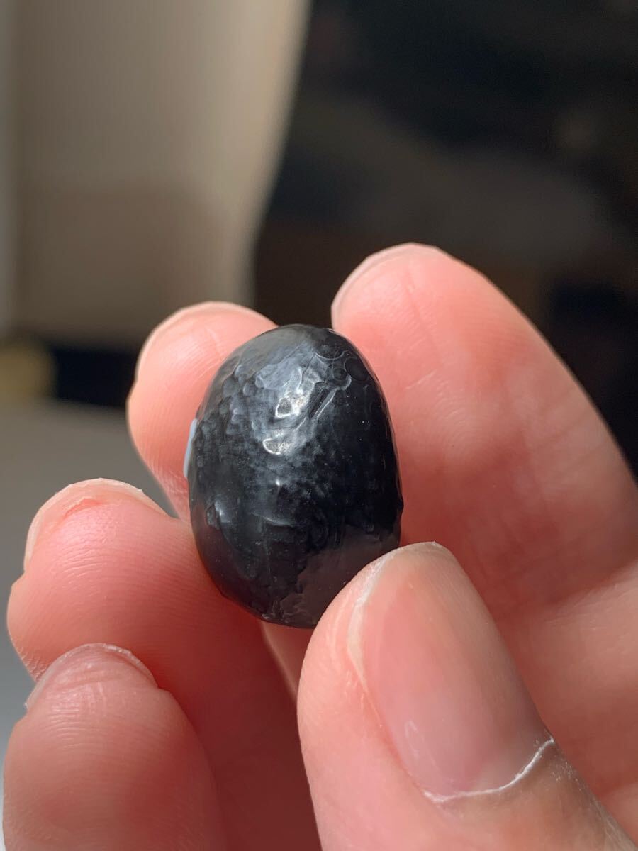 アラシャンゴビアゲート　ゴビ瑪瑙　蒙古瑪瑙　チベット　天珠天眼原石翡翠オパールパワーストーンアイアゲートルチル根付鉱物標本化石12_画像6