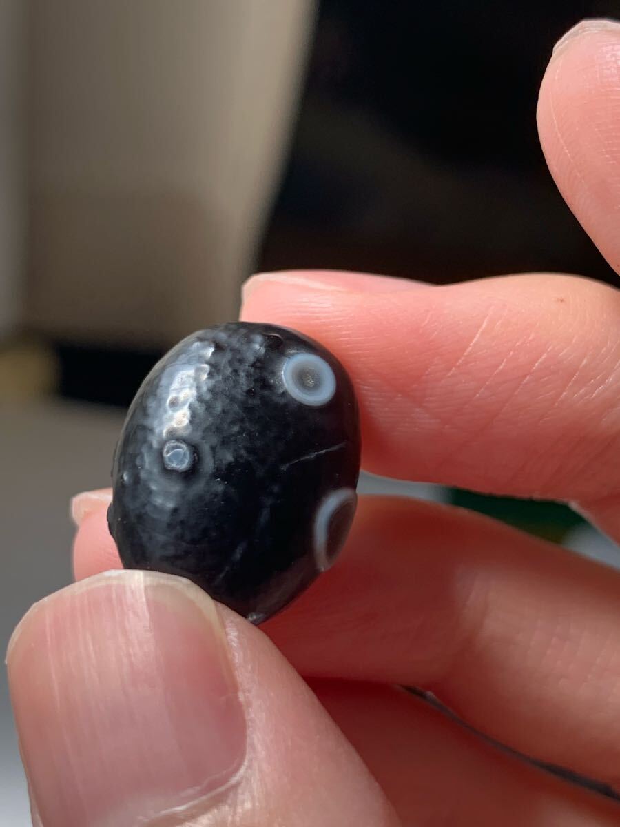 アラシャンゴビアゲート　ゴビ瑪瑙　蒙古瑪瑙　チベット　天珠天眼原石翡翠オパールパワーストーンアイアゲートルチル根付鉱物標本化石12_画像8