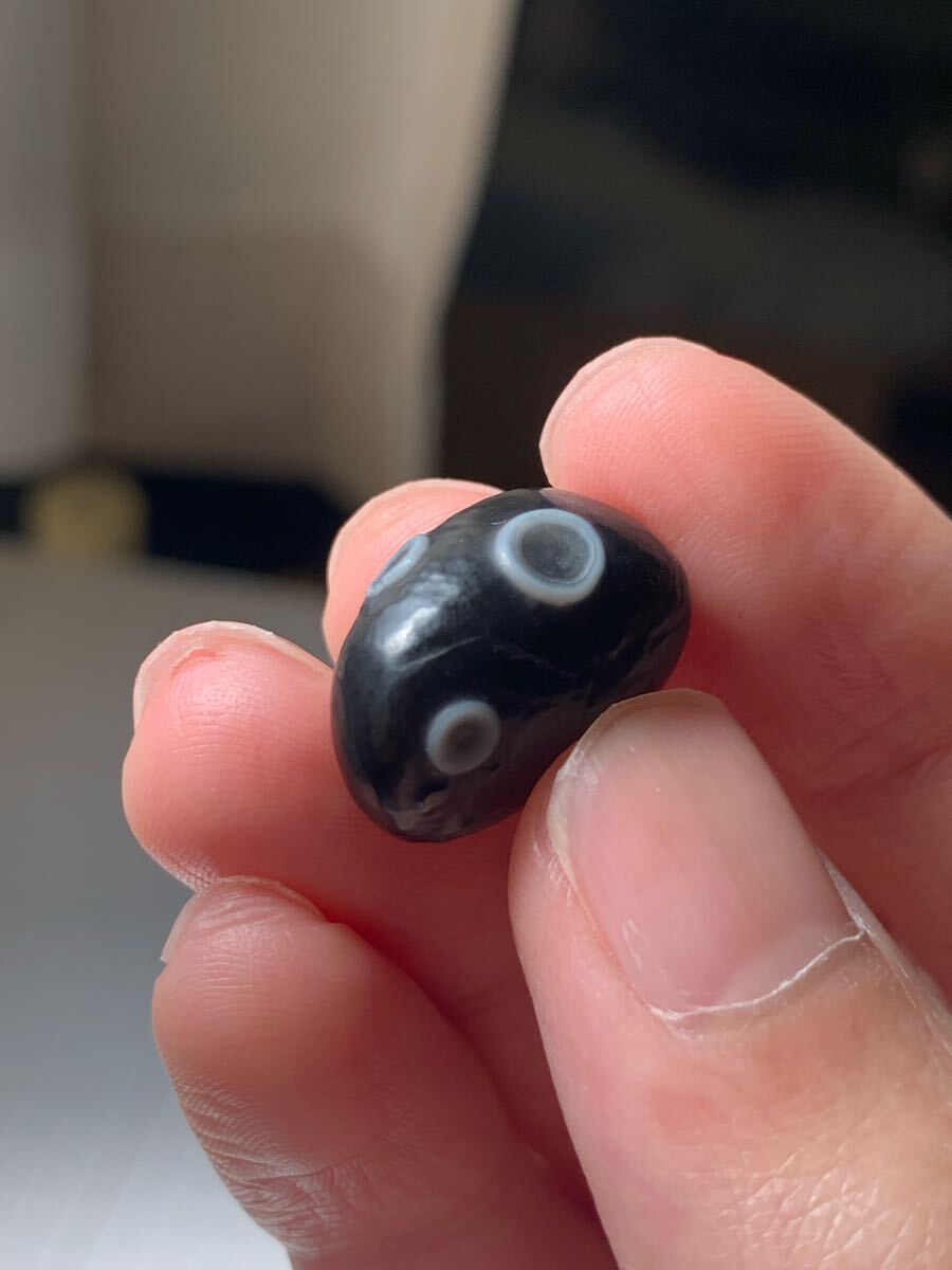 アラシャンゴビアゲート　ゴビ瑪瑙　蒙古瑪瑙　チベット　天珠天眼原石翡翠オパールパワーストーンアイアゲートルチル根付鉱物標本化石12_画像9