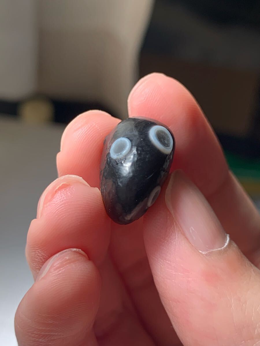 アラシャンゴビアゲート　ゴビ瑪瑙　蒙古瑪瑙　チベット　天珠天眼原石翡翠オパールパワーストーンアイアゲートルチル根付鉱物標本化石12_画像10