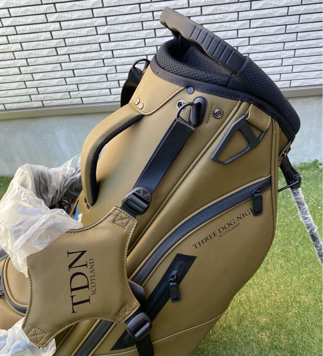 新品未使用 TDN GOLFスタンドキャディバッグ スコットランド 新品未使用 TDN GOLFスタンドキャディバッグ スコットランド