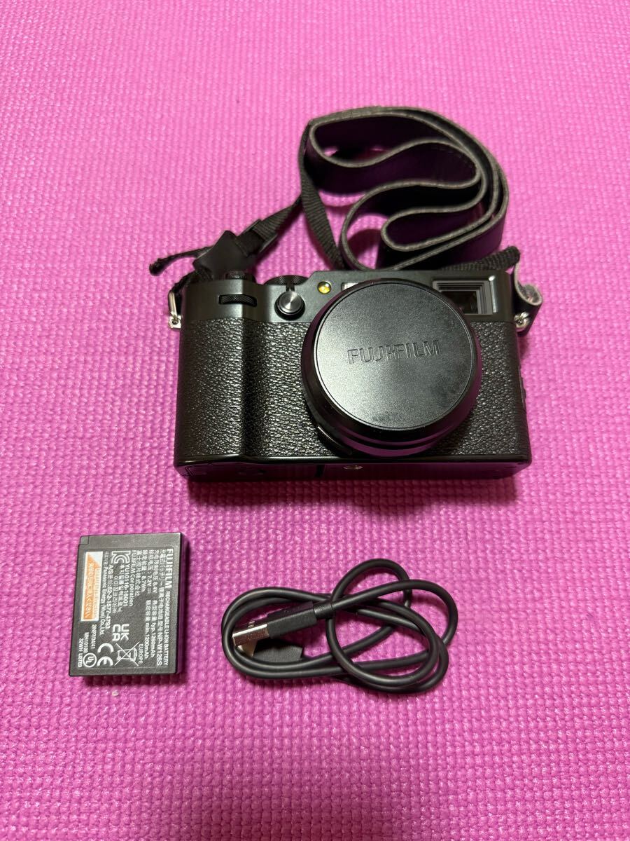 Fujifilm X100vi ブラック ストラップ フジフィルムx100vi付属品 Fujifilm X100vi ブラック ストラップ フジフィルムx100vi付属品