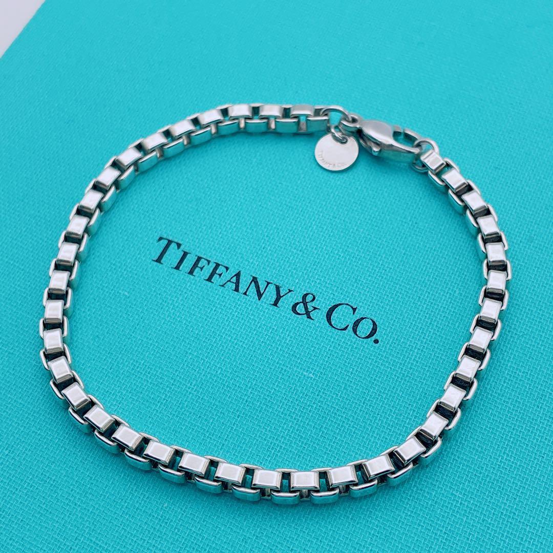 Tiffany & Co ブレスレット チェーン ベネチアン シルバー925 Tiffany & Co ブレスレット チェーン ベネチアン シルバー925