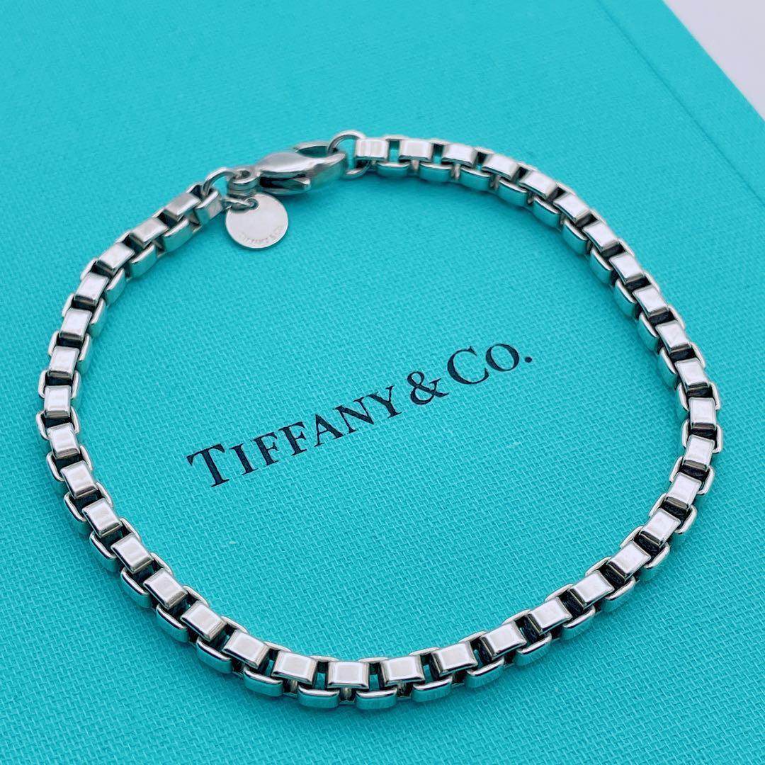 Tiffany & Co ブレスレット チェーン ベネチアン シルバー925 Tiffany & Co ブレスレット チェーン ベネチアン シルバー925