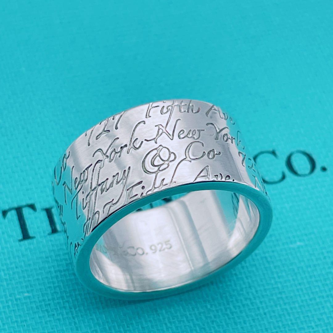 Tiffany & Co ノーツ ワイド リング 指輪 12号|Yahoo!フリマ Tiffany & Co ノーツ ワイド リング 指輪 12号|Yahoo!フリマ
