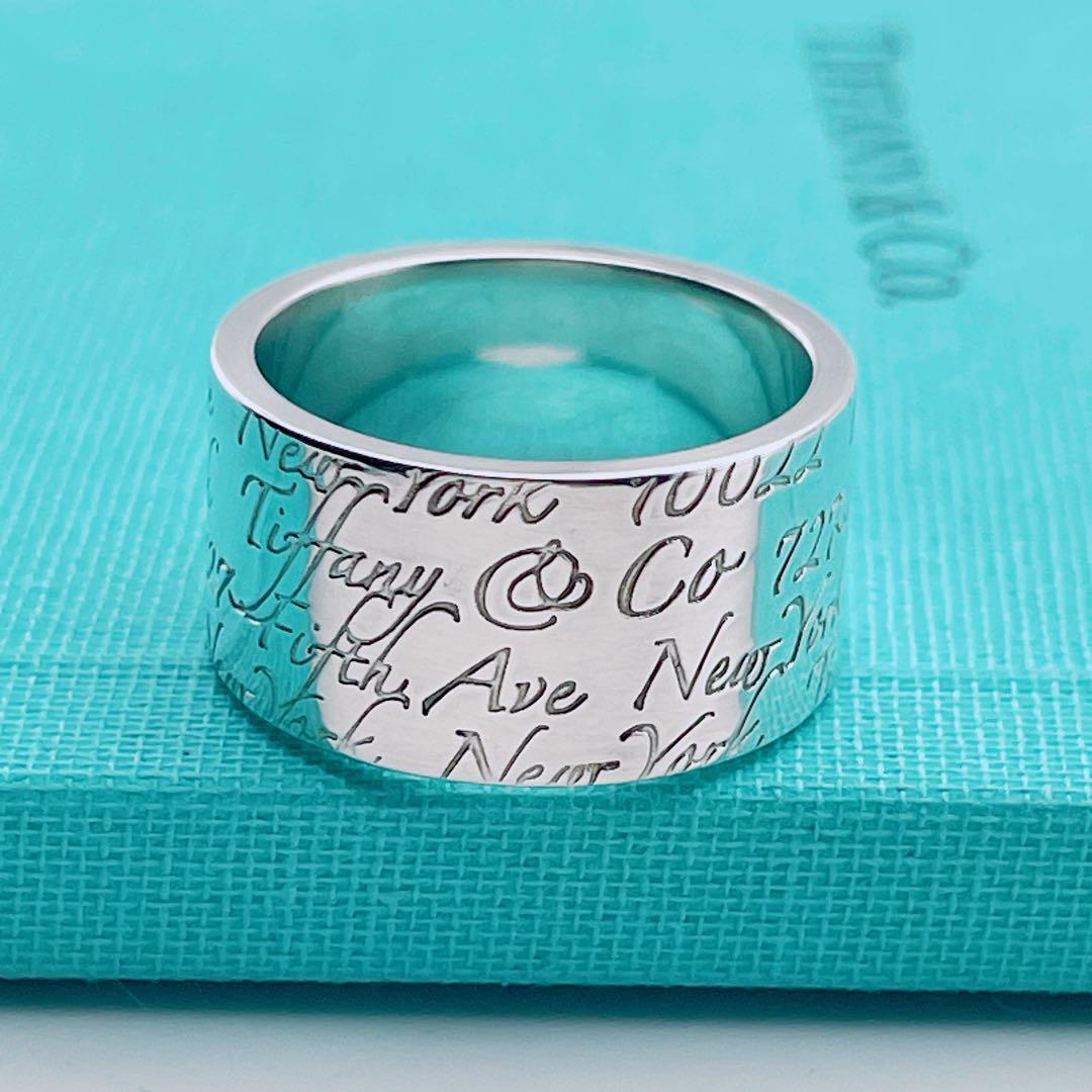 Tiffany & Co ノーツ ワイド リング 指輪 12号|Yahoo!フリマ Tiffany & Co ノーツ ワイド リング 指輪 12号|Yahoo!フリマ