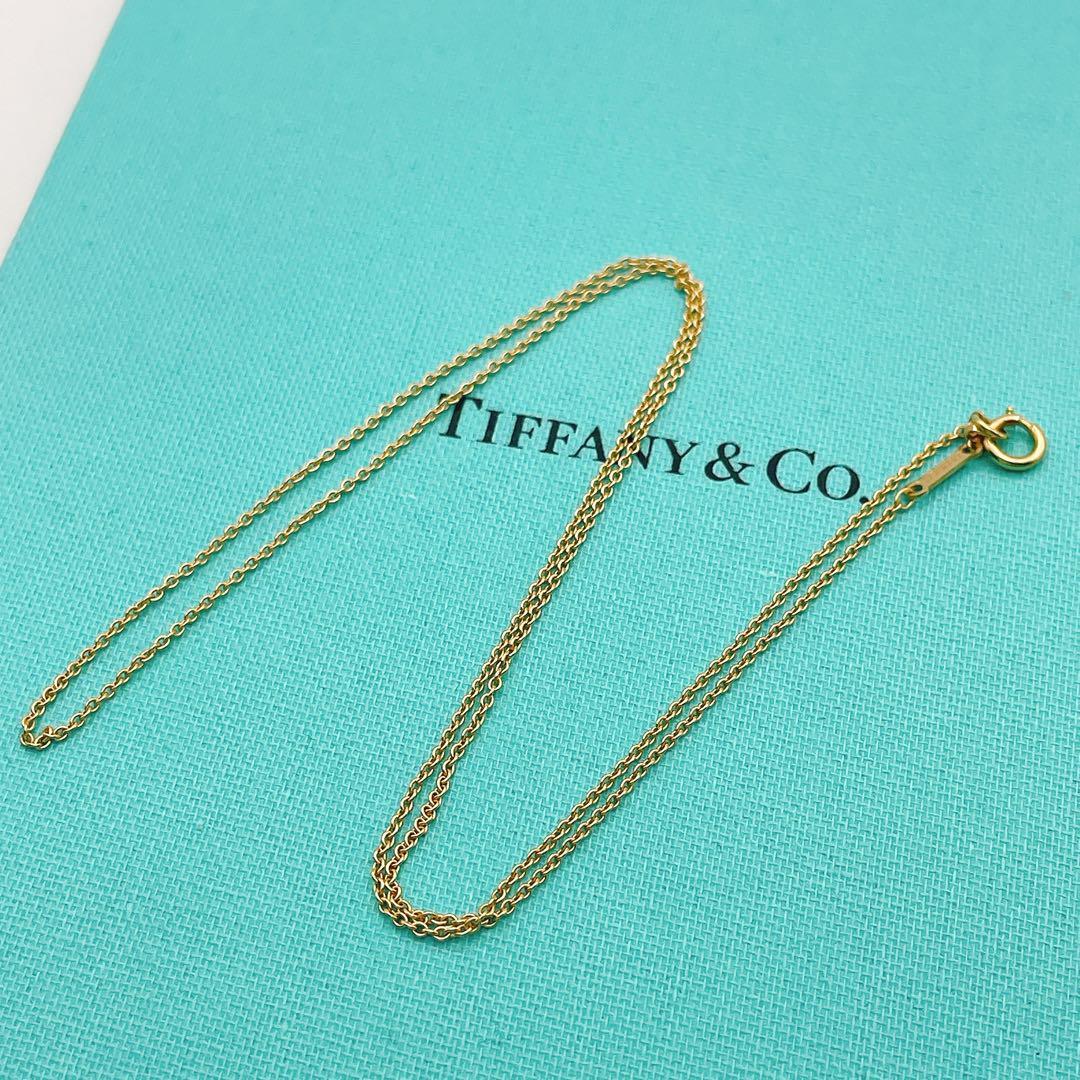 Tiffany & Co ネックレス チェーン 40cm AU750 K18|Yahoo Tiffany & Co ネックレス チェーン 40cm AU750 K18|Yahoo