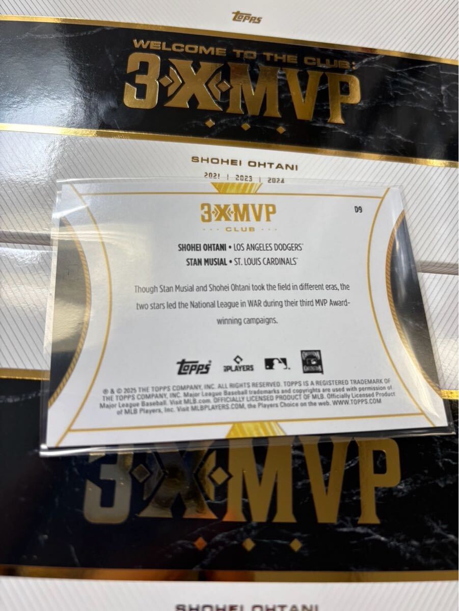 大谷翔平 Topps 3X MVP ブルーパラレル 150枚限定シリアル 大谷翔平 Topps 3X MVP ブルーパラレル 150枚限定シリアル