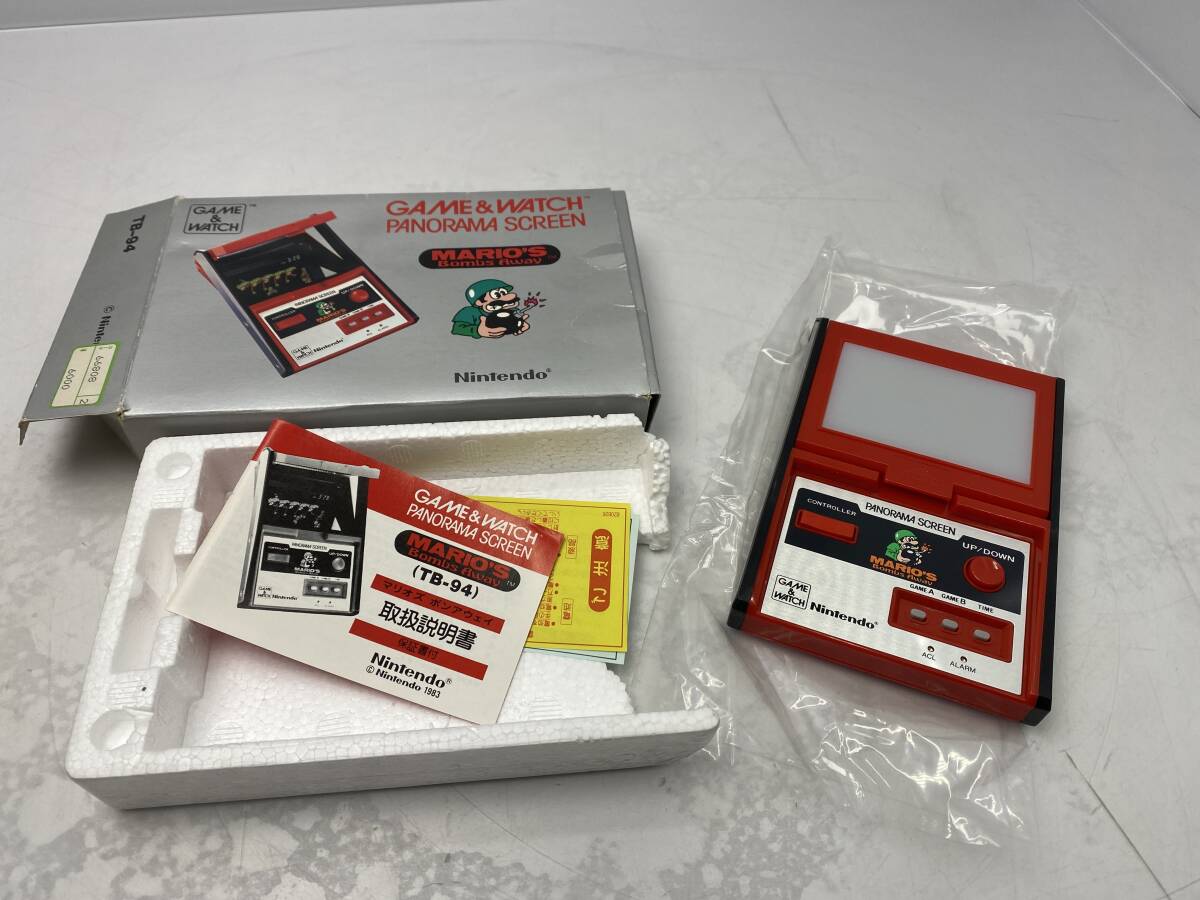 4/2☆GAME&WATCH ゲームウォッチ☆マリオズ ボンアウェイ TB-94 4/2☆GAME&WATCH ゲームウォッチ☆マリオズ ボンアウェイ TB-94