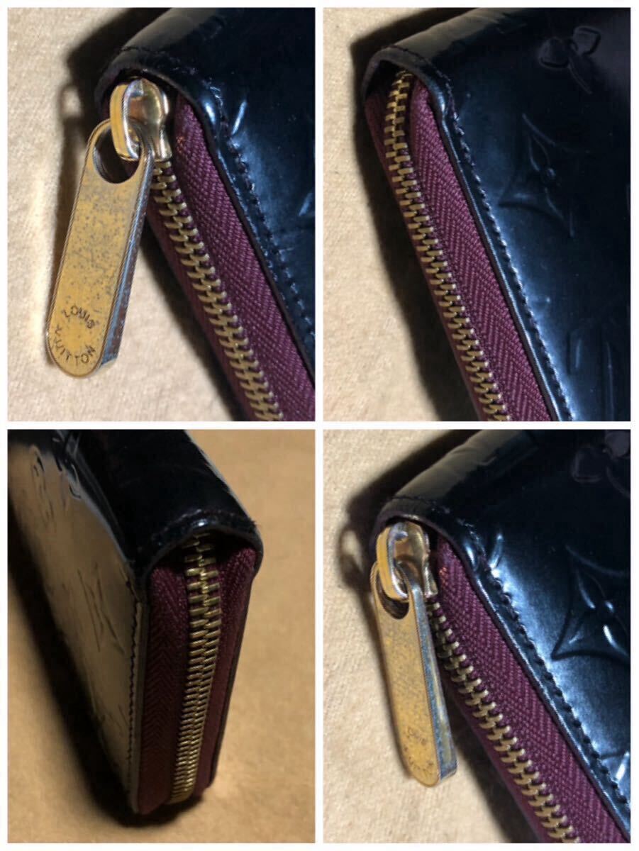 正規品/鑑定済み/ルイヴィトンLVヴェルニラウンドファスナー 正規品/鑑定済み/ルイヴィトンLVヴェルニラウンドファスナー