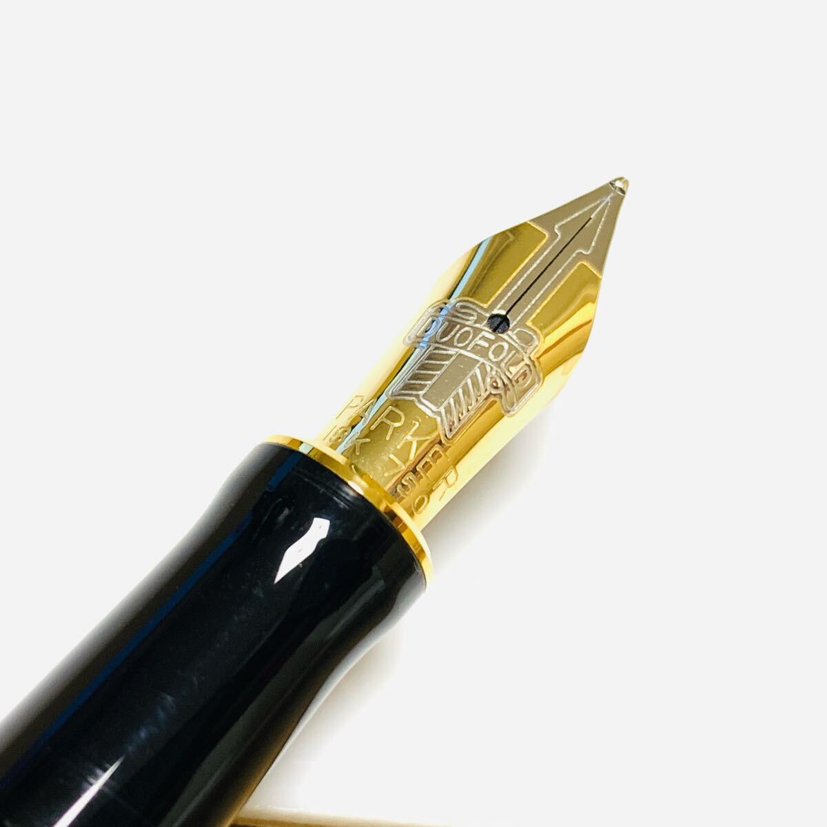 □1円〜□【PARKER】パーカー 万年筆 18K 750 デュオフォールド □1円〜□【PARKER】パーカー 万年筆 18K 750 デュオフォールド