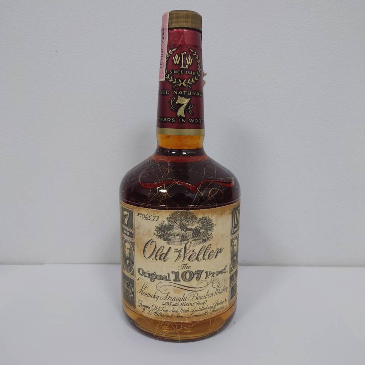 Old Weller オールドウェラー】《未開栓》7y Antique 107PROOF Old Weller オールドウェラー】《未開栓》7y Antique 107PROOF