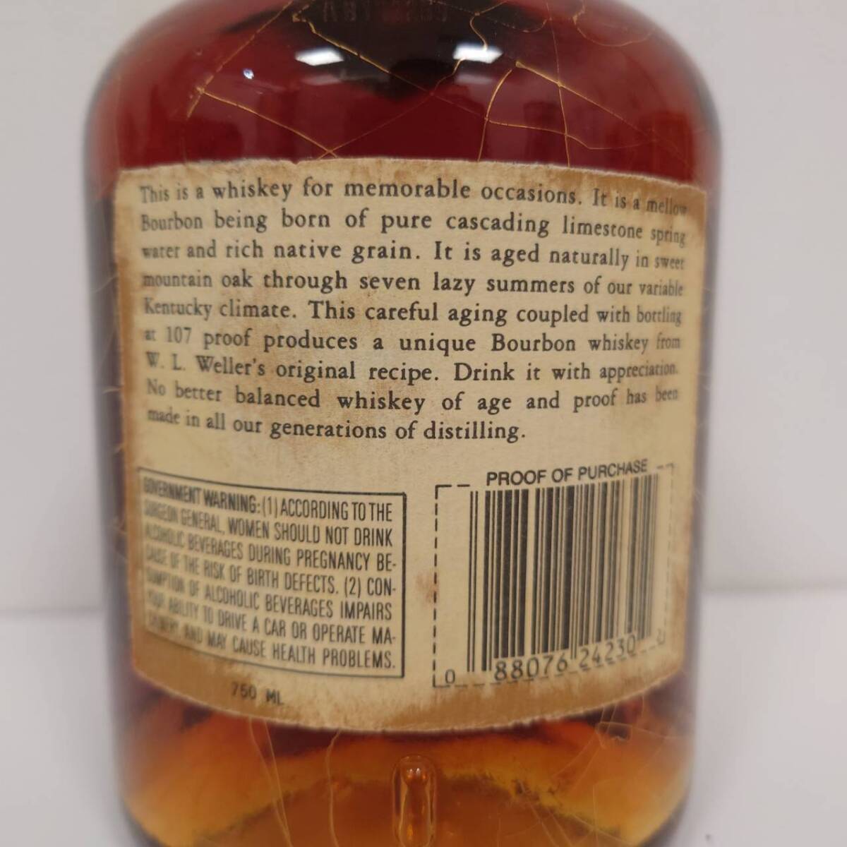 Old Weller オールドウェラー】《未開栓》7y Antique 107PROOF Old Weller オールドウェラー】《未開栓》7y Antique 107PROOF