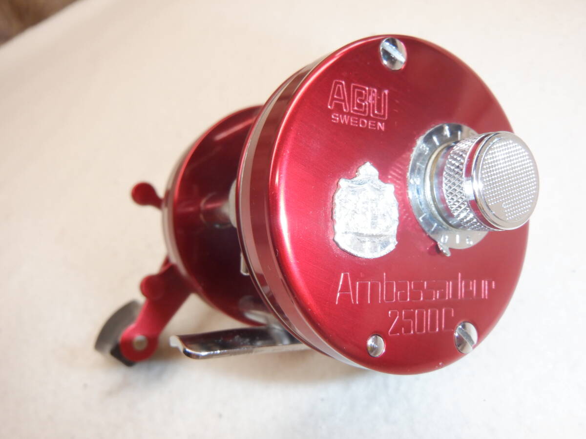 ABU Ambassadeur アブ アンバサダー ◇ 2500C レッド 赤 RED ABU Ambassadeur アブ アンバサダー ◇ 2500C レッド 赤 RED
