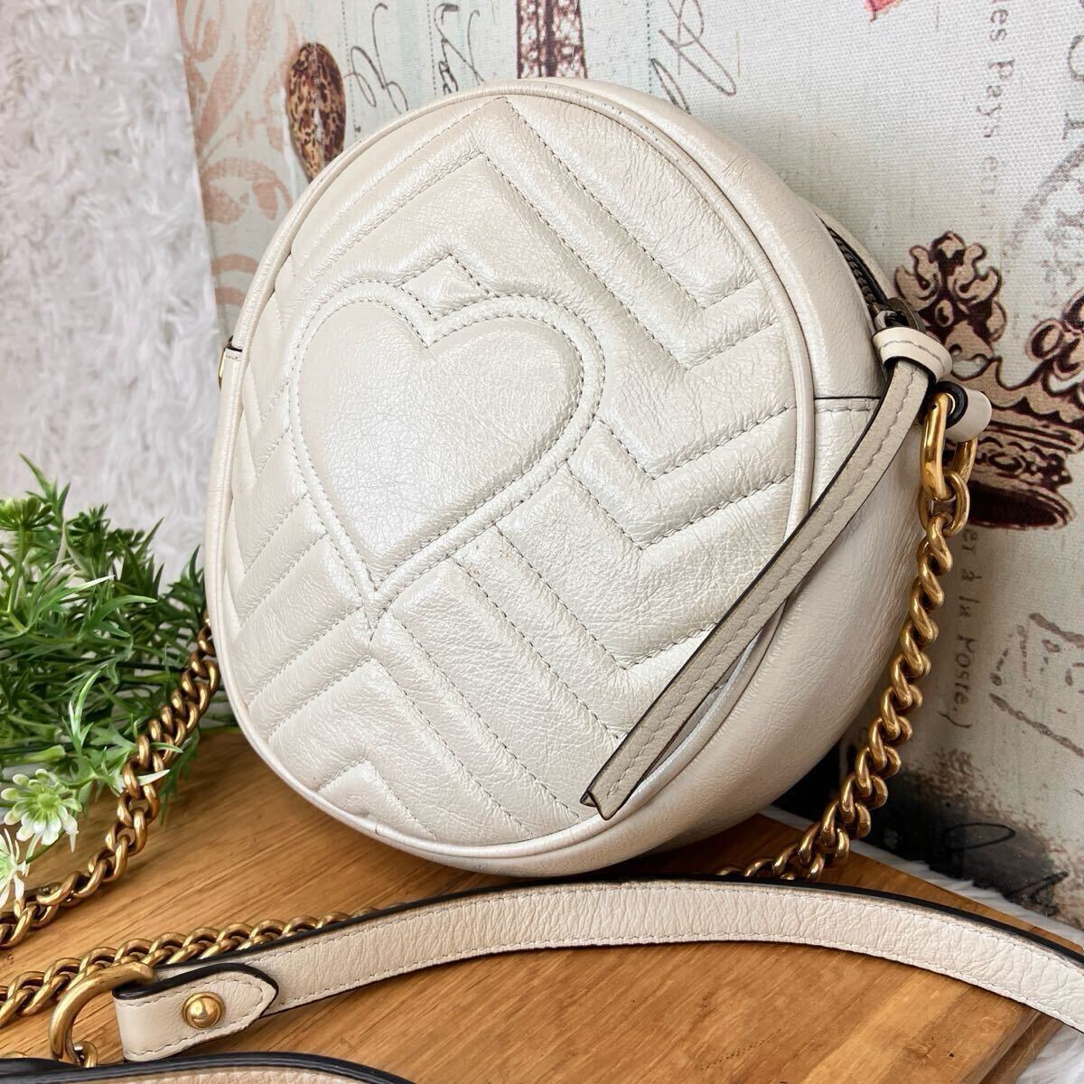 GUCCI グッチ GG マーモント ゴールド チェーン ショルダー GUCCI グッチ GG マーモント ゴールド チェーン ショルダー