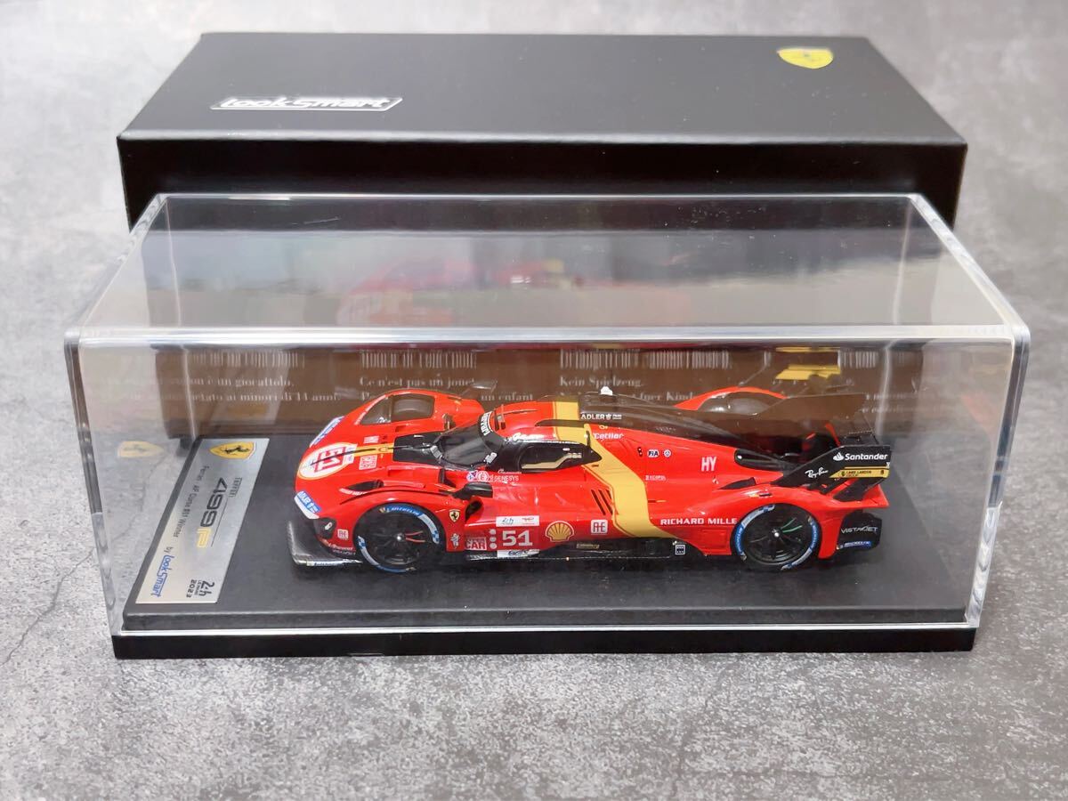 ルックスマート 1/43 フェラーリ 499P AF CORSE 2023 ルマン24H ルックスマート 1/43 フェラーリ 499P AF CORSE 2023 ルマン24H