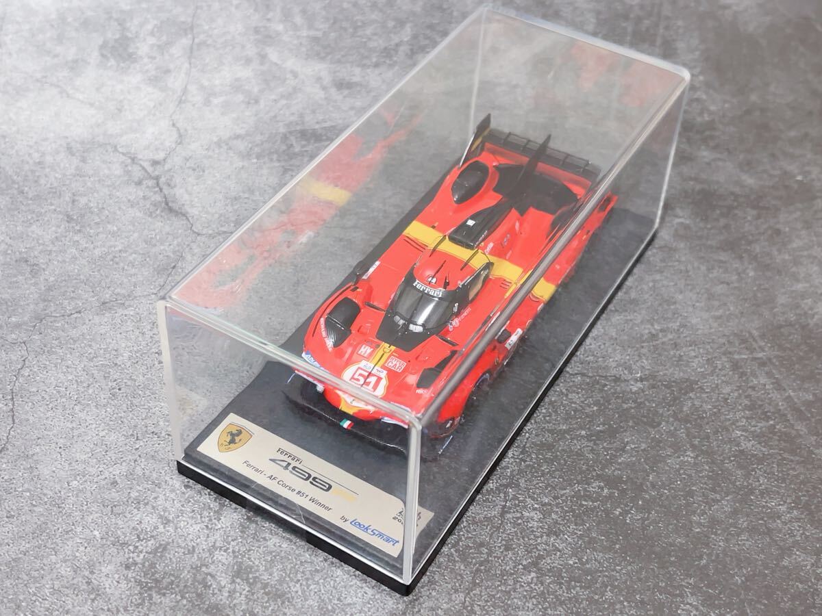 ルックスマート 1/43 フェラーリ 499P AF CORSE 2023 ルマン24H ルックスマート 1/43 フェラーリ 499P AF CORSE 2023 ルマン24H